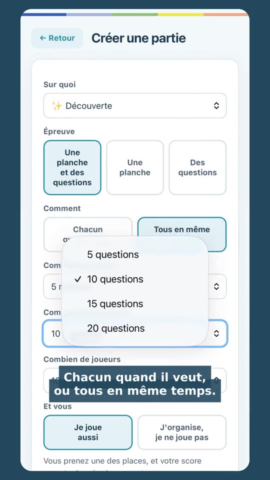 Une battle, du code au classement